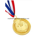 Изготовленный на заказ nameplates металла, рельефный логотип/металла этикетки с медалью самоклеющиеся сплав 